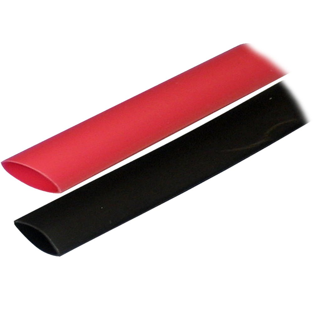 Ancor Adhesive Lined Heat Shrink Tubing (ALT) - 3/4" x 3" - 2 - Pack - Black/Red - Marine Parts OnlyElectricalAncor