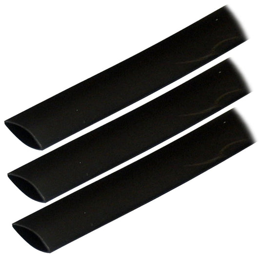 Ancor Adhesive Lined Heat Shrink Tubing (ALT) - 3/4" x 3" - 3 - Pack - Black - Marine Parts OnlyElectricalAncor