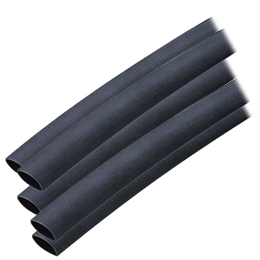 Ancor Adhesive Lined Heat Shrink Tubing (ALT) - 3/8" x 6" - 5 - Pack - Black - Marine Parts OnlyElectricalAncor