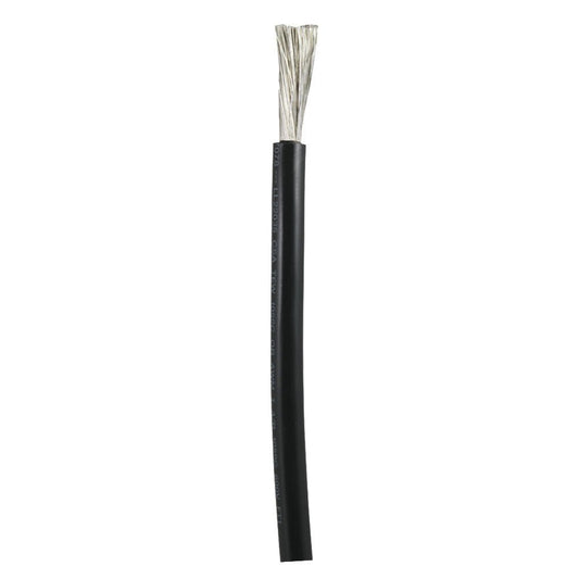 Ancor Black 1 AWG Battery Cable - Sold By The Foot - Marine Parts OnlyElectricalAncor