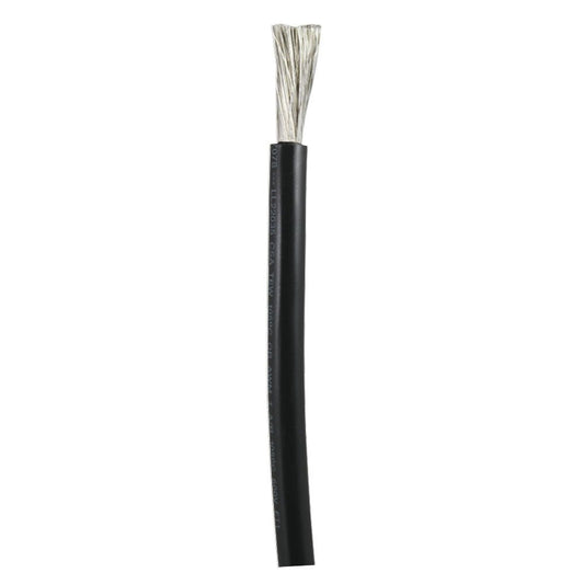 Ancor Black 1/0 AWG Battery Cable - Sold By The Foot - Marine Parts OnlyElectricalAncor
