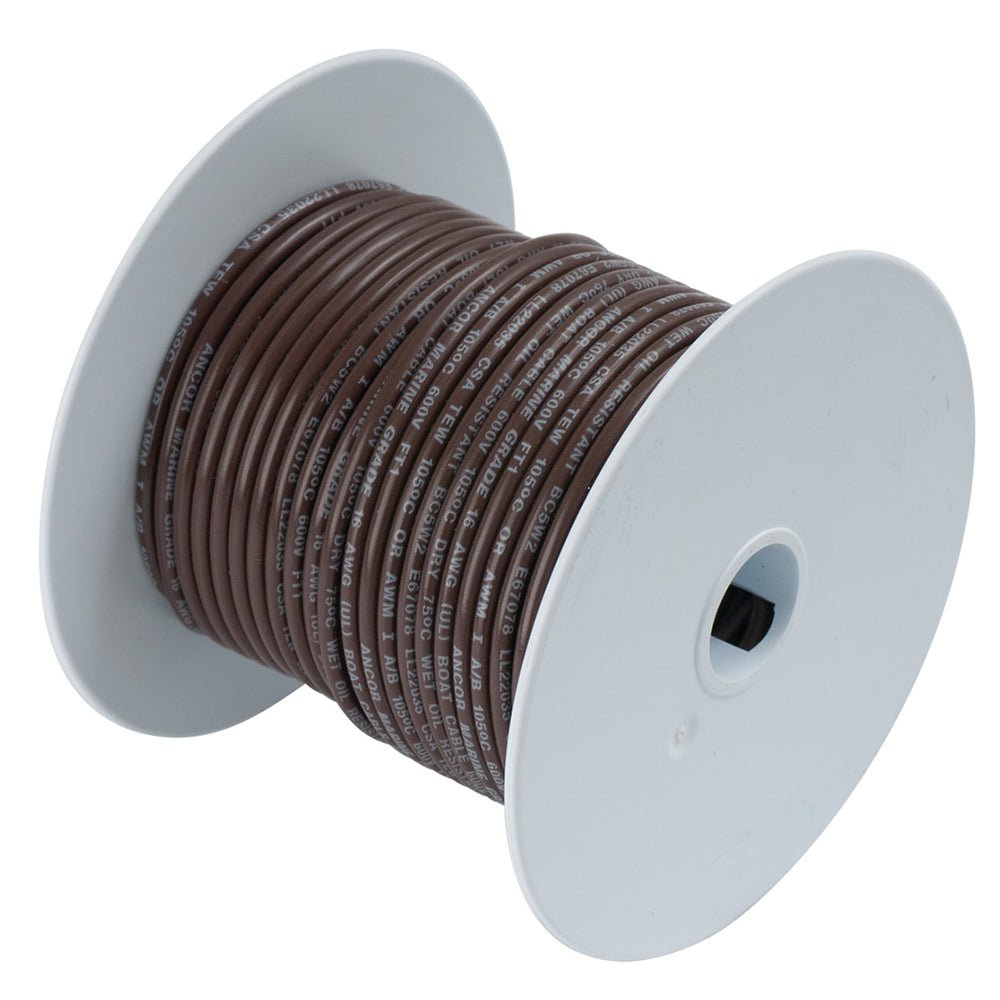 Ancor Brown 14 AWG Tinned Copper Wire - 15' - Marine Parts OnlyElectricalAncor