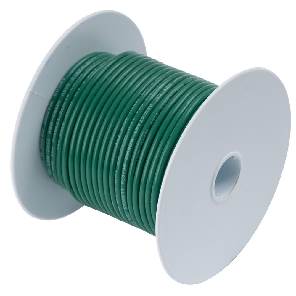 Ancor Green 10 AWG Tinned Copper Wire - 25' - Marine Parts OnlyElectricalAncor