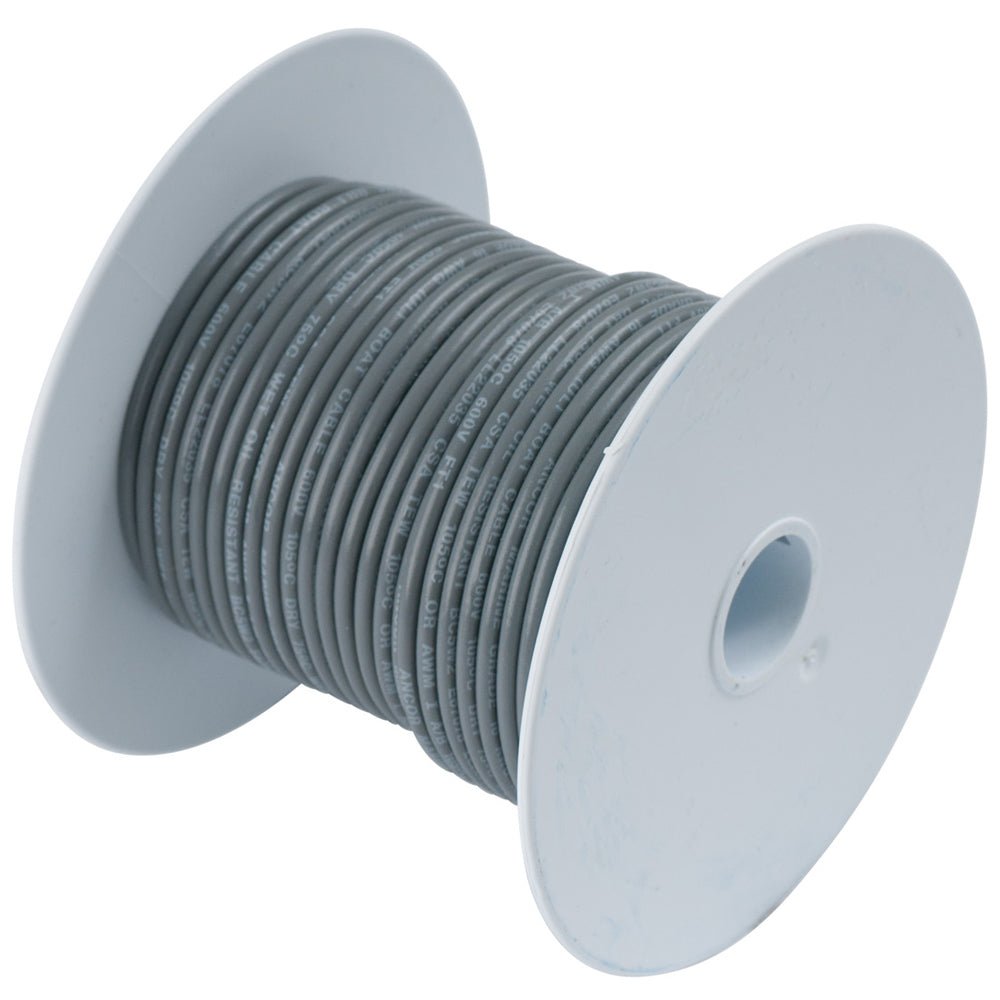 Ancor Grey 16 AWG Tinned Copper Wire - 25' - Marine Parts OnlyElectricalAncor
