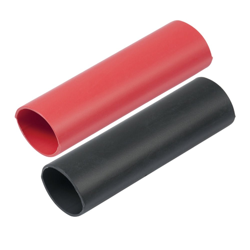 Ancor Heavy Wall Heat Shrink Tubing - 3/4" x 3" - 2 - Pack - Black/Red - Marine Parts OnlyElectricalAncor