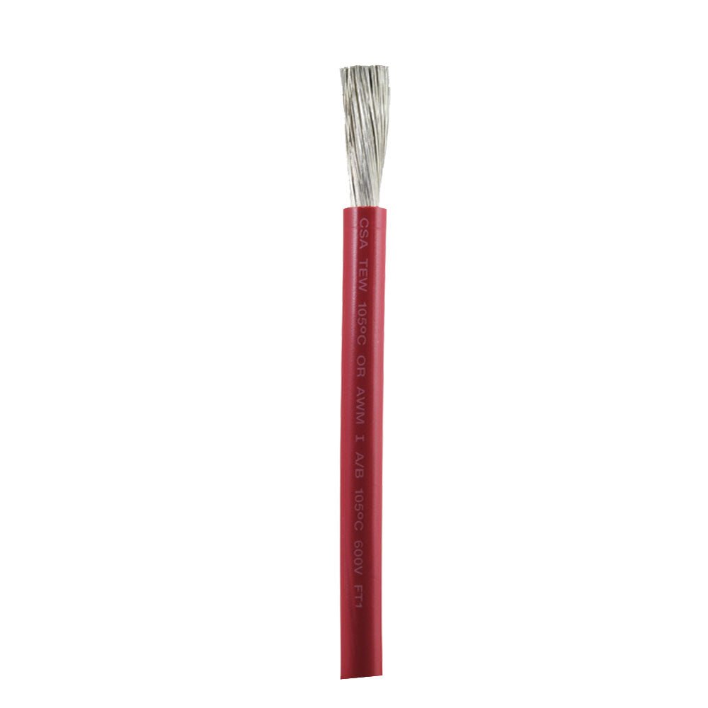 Ancor Red 1 AWG Battery Cable - Sold By The Foot - Marine Parts OnlyElectricalAncor