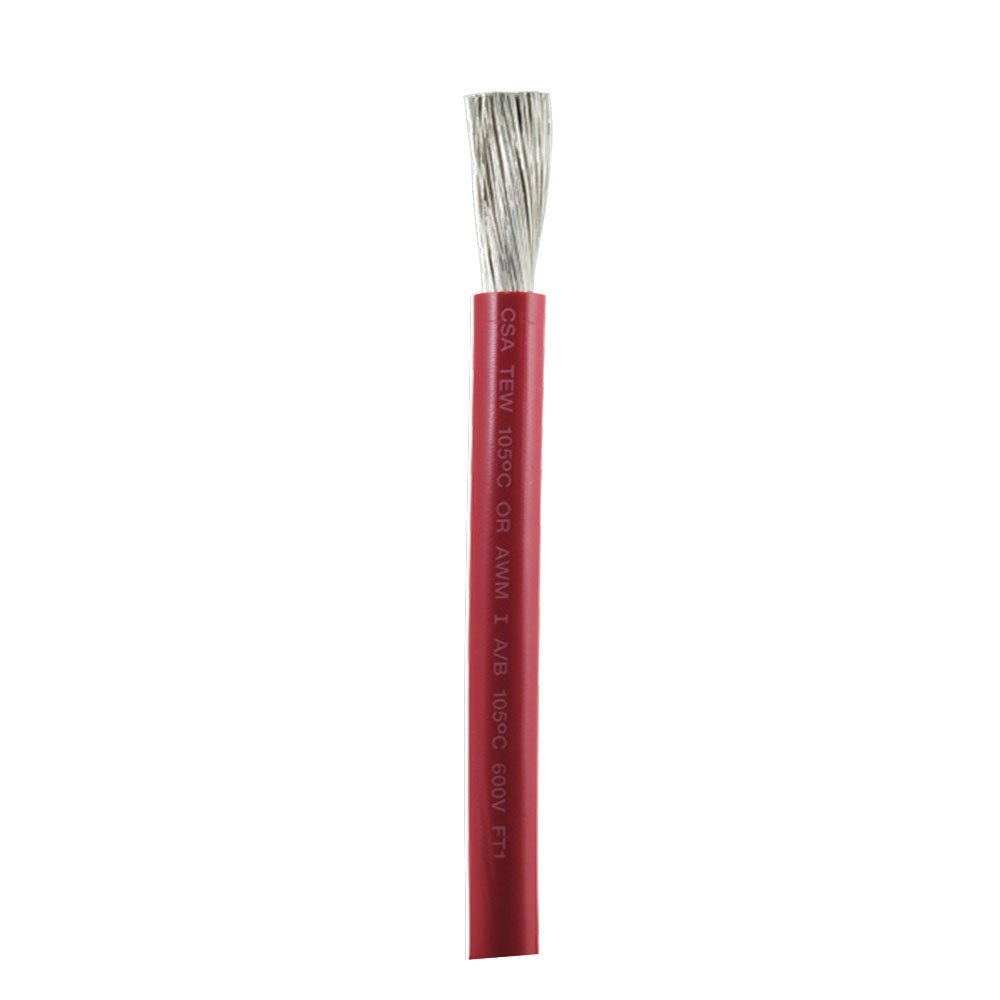 Ancor Red 1/0 AWG Battery Cable - Sold By The Foot - Marine Parts OnlyElectricalAncor