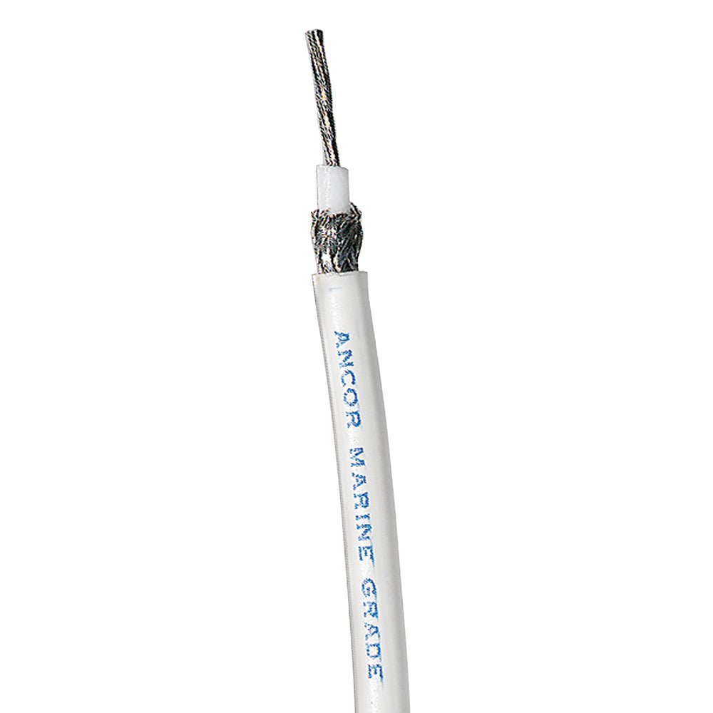 Ancor RG 8X White Tinned Coaxial Cable - 250&39; - Marine Parts OnlyElectricalAncor