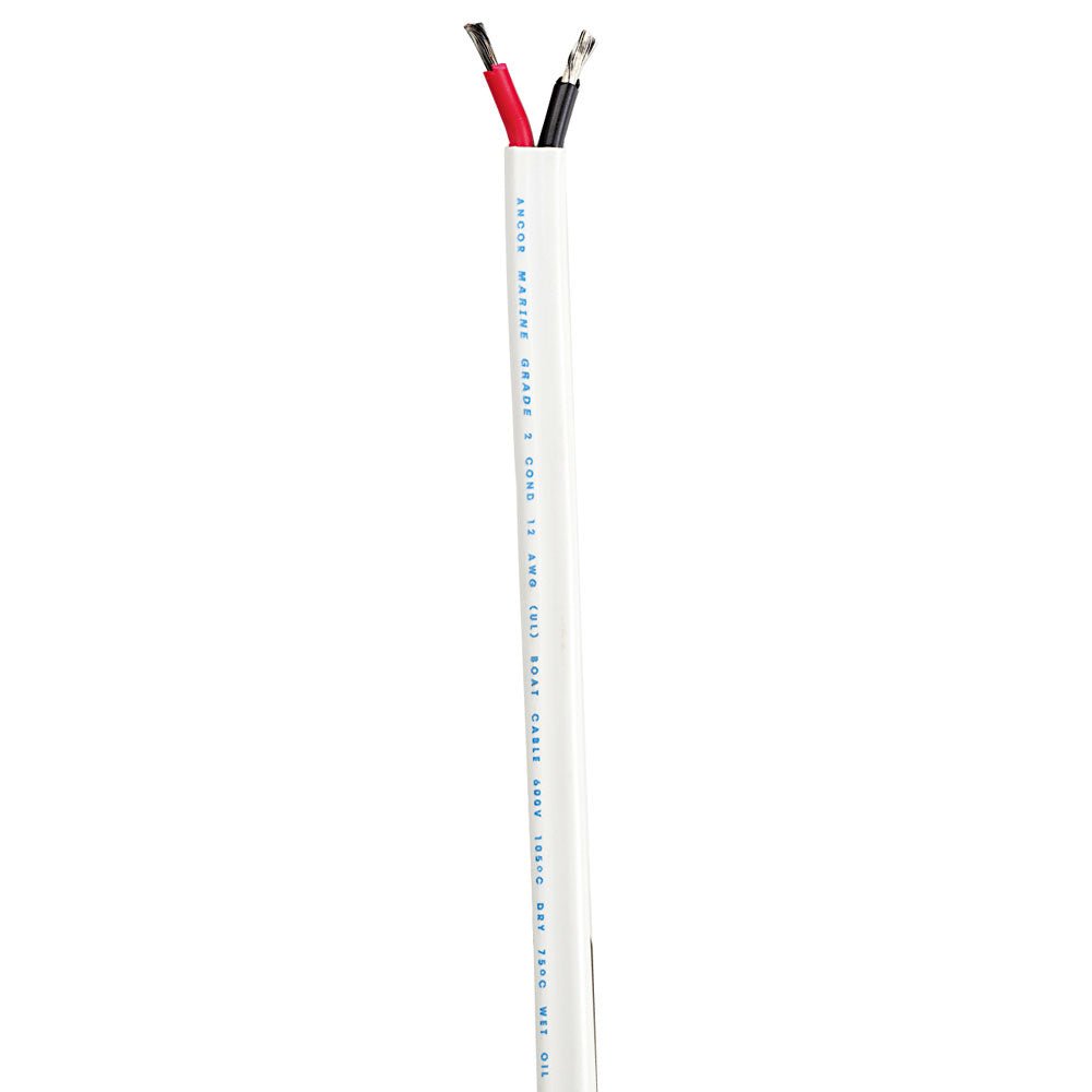 Ancor Standard Duplex Cable - Flat 8/2 - 2x8mm&178; - Red/Black - Sold By The Foot - Marine Parts OnlyElectricalAncor