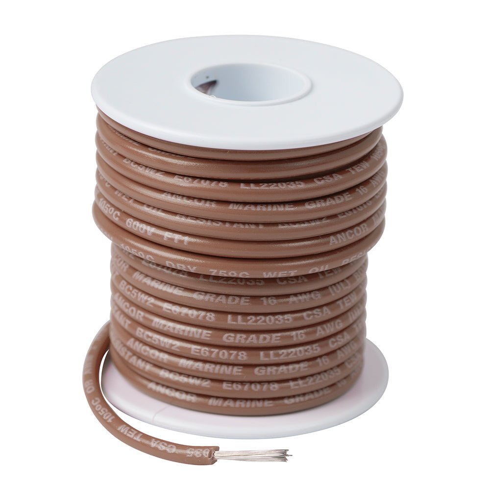 Ancor Tan 14 AWG Tinned Copper Wire - 250&39; - Marine Parts OnlyElectricalAncor