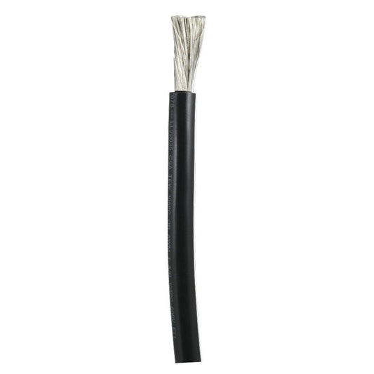 Ancor Tinned Copper Battery Cable, 3/0 AWG (81mm&sup2;) - Black - Sold By The Foot - Marine Parts OnlyElectricalAncor
