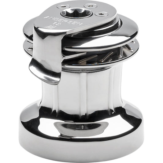 ANDERSEN 12 ST FS Self - Tailing Manual Single Speed Winch - Full Stainless - Marine Parts OnlySailingANDERSEN