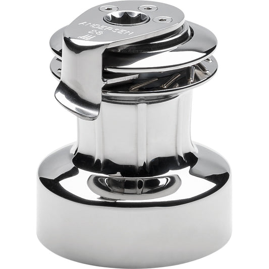 ANDERSEN 28 ST FS - 2 - Speed Self - Tailing Manual Winch - Full Stainless Steel - Marine Parts OnlySailingANDERSEN