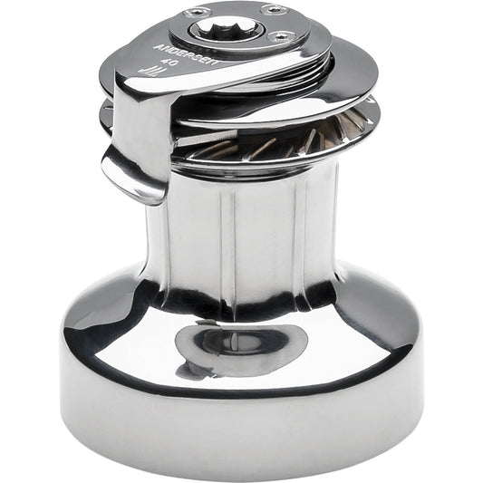 ANDERSEN 40 ST FS - 2 - Speed Self - Tailing Manual Winch - Full Stainless Steel - Marine Parts OnlySailingANDERSEN
