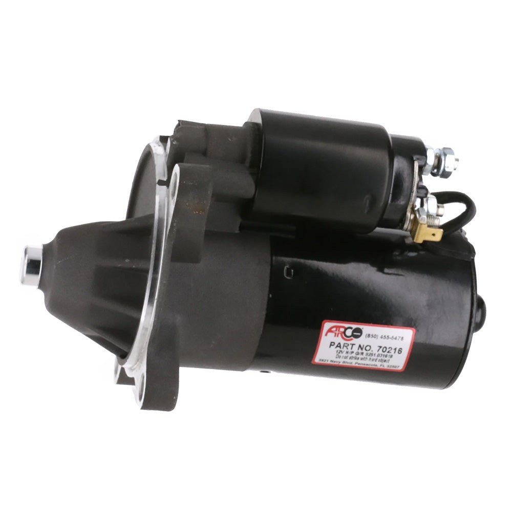ARCO Marine High - Performance Inboard Starter w/Gear Reduction &amp; Permanent Magnet - Clockwise Rotation (2.3 Fords) - Marine Parts OnlyEngine Parts & ServiceARCO Marine