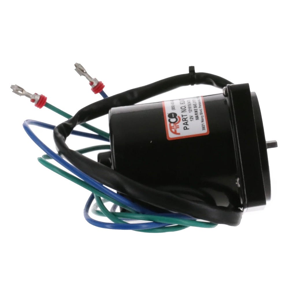 ARCO Marine Original Equipment Quality Replacement Tilt Trim Motor - 2 Wire &amp; 4 - Bolt Mount - Marine Parts OnlyEngine Parts & ServiceARCO Marine