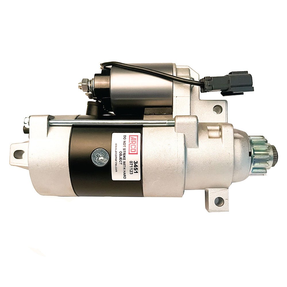 ARCO Marine Original Equipment Quality Replacement Yamaha Outboard Starter - 2007 - 2022 - Marine Parts OnlyEngine Parts & ServiceARCO Marine