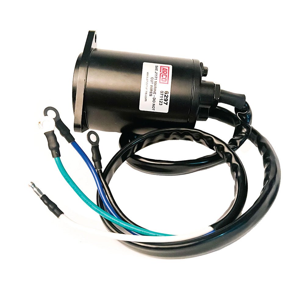 ARCO Marine Original Equipment Quality Replacement Yamaha Tilt Trim Motor - 1990 - 2003 250HP/1994 - 2003 225HP Units - Marine Parts OnlyEngine Parts & ServiceARCO Marine