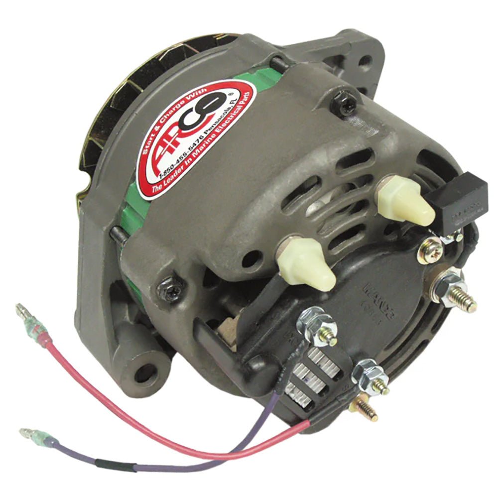 ARCO Marine Premium Replacement Alternator w/Multi - Groove Serpentine Pulley - 12V &amp; 65A - Marine Parts OnlyElectricalARCO Marine