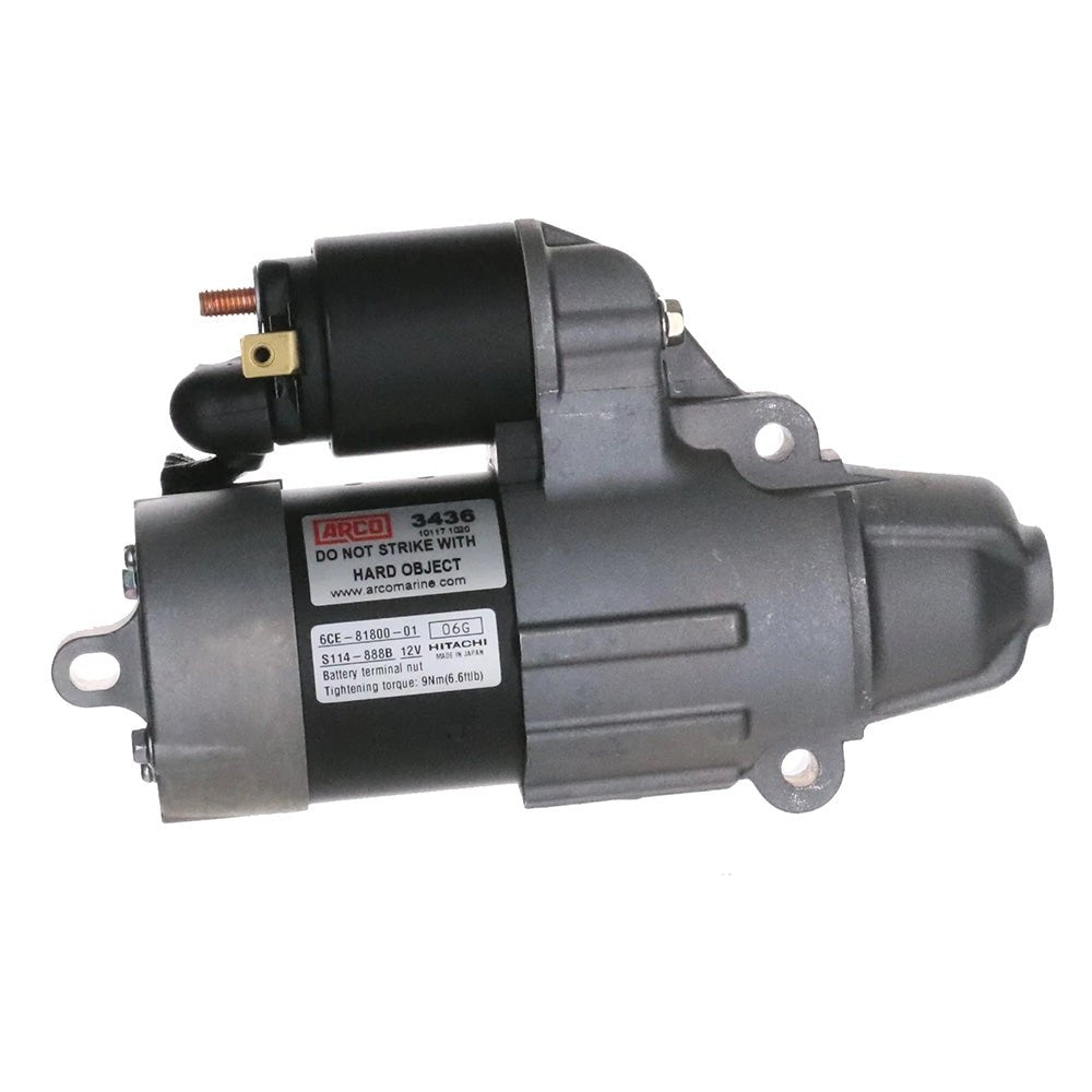 ARCO Marine Premium Replacement Outboard Starter f/Yamaha 200 - 300HP - 9 Tooth - Marine Parts OnlyEngine Parts & ServiceARCO Marine
