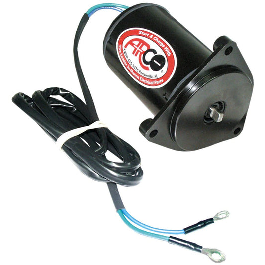 ARCO Marine Replacement Outboard Tilt Trim Motor - Yamaha, 2 - Wire, 3 Bolt, Flat Blade - Marine Parts OnlyEngine Parts & ServiceARCO Marine
