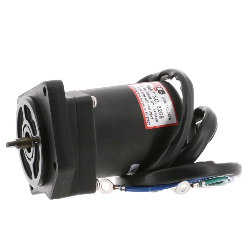 ARCO Marine Replacement Outboard Tilt Trim Motor - Yamaha - 4 Bolt, 5/8" Flat Blade Shaft - Marine Parts OnlyEngine Parts & ServiceARCO Marine