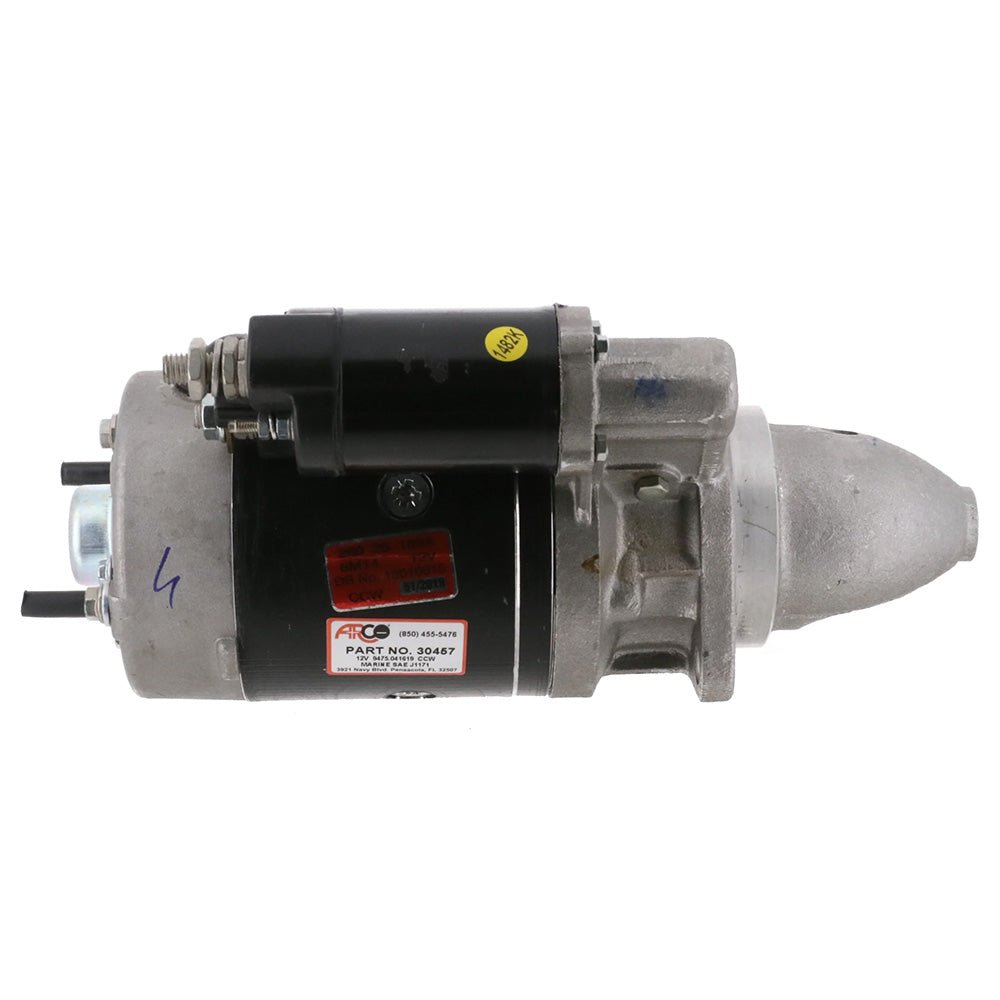 ARCO Marine Top Mount Inboard Starter - Counter Clockwise Rotation - Marine Parts OnlyEngine Parts & ServiceARCO Marine