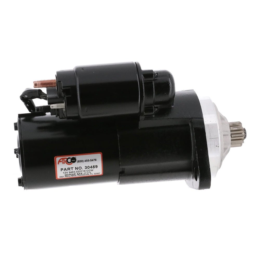 ARCO Marine Top Mount Inboard Starter w/Gear Reduction & Counter Clockwise Rotation - Marine Parts OnlyEngine Parts & ServiceARCO Marine