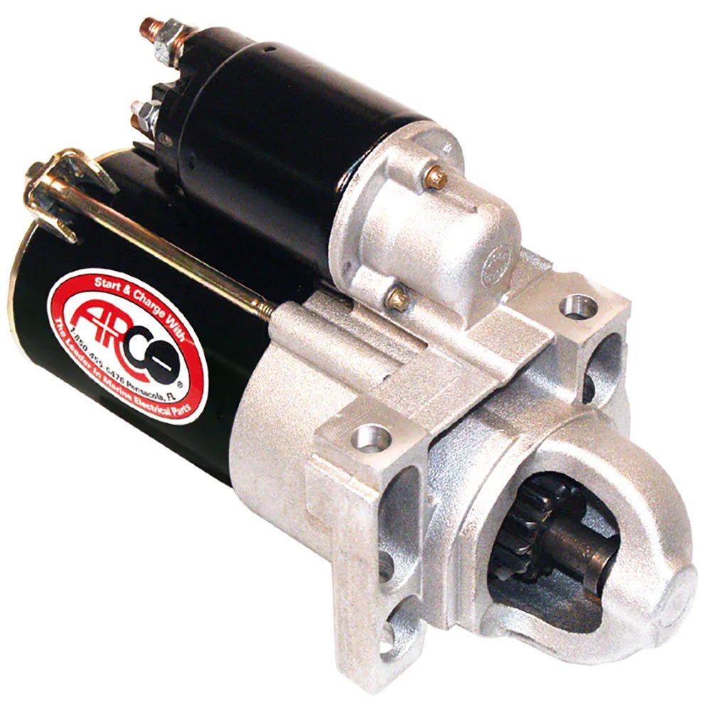 ARCO Marine Top Mount Inboard Starter w/Gear Reduction - Counter Clockwise Rotation - Marine Parts OnlyEngine Parts & ServiceARCO Marine