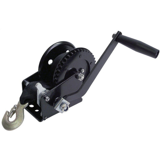 Attwood 1200 lb Single Drive Winch - 2" x 20&39; Nylon Strap - Marine Parts OnlyTraileringAttwood Marine
