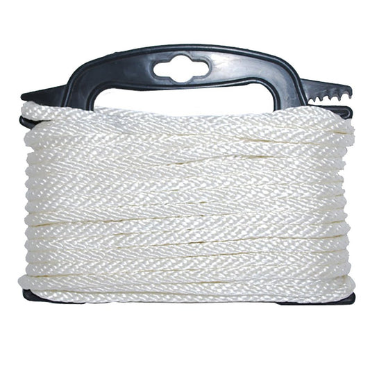 Attwood Braided Nylon Rope - 3/16" x 100' - White - Marine Parts OnlyAnchoring & DockingAttwood Marine