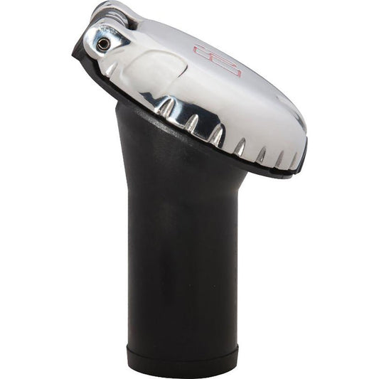 Attwood Deck Fill f/Carbon Canister System - Angled Body &amp; Scalloped Stainless Steel Cap - Marine Parts OnlyMarine HardwareAttwood Marine