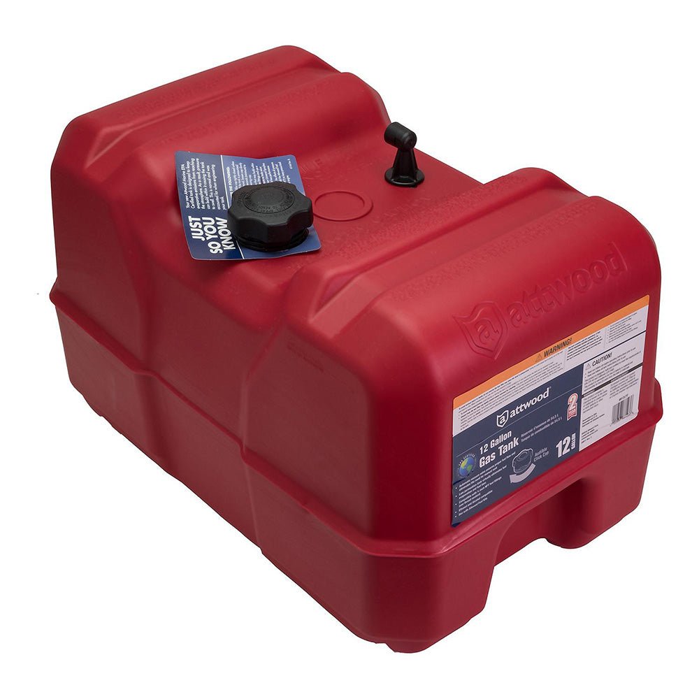 Attwood Portable Fuel Tank - 12 Gallon w/o Gauge - Marine Parts OnlyEngine Parts & ServiceAttwood Marine