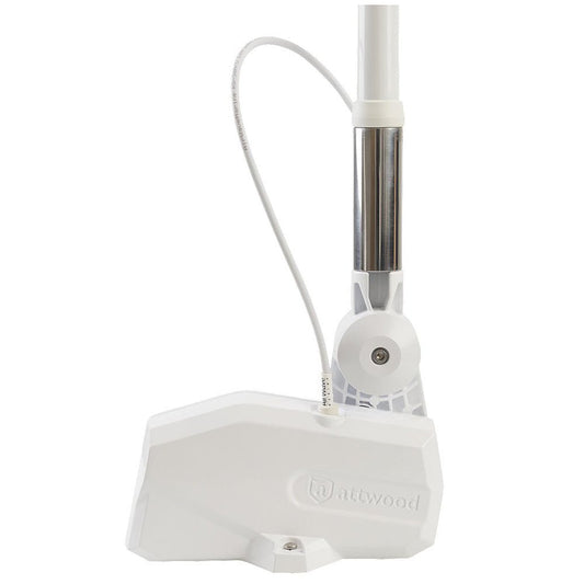Attwood PowerBase Antenna - White Powered Fold - Down Antenna Base - Marine Parts OnlyCommunicationAttwood Marine