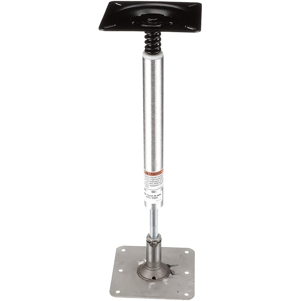 Attwood SWIVL - EZE Lock&39;N - Pin 3/4" Pedestal Kit 13" Post 7" x 7" Stainless Steel Base Plate Threaded - Marine Parts OnlyBoat OutfittingAttwood Marine