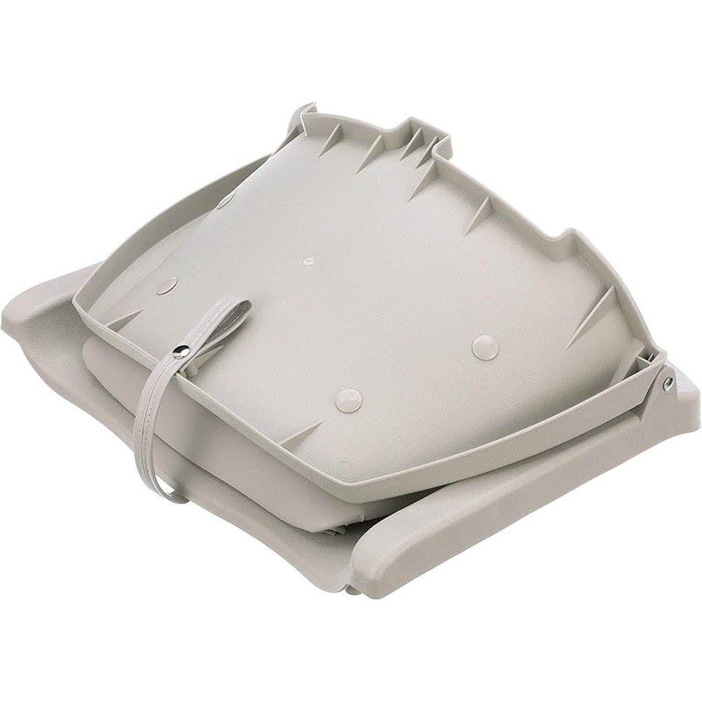 Grey Padded Flip Seat for Boats by Attwood Swivl - Eze - Marine Parts OnlyBoat OutfittingAttwood Marine