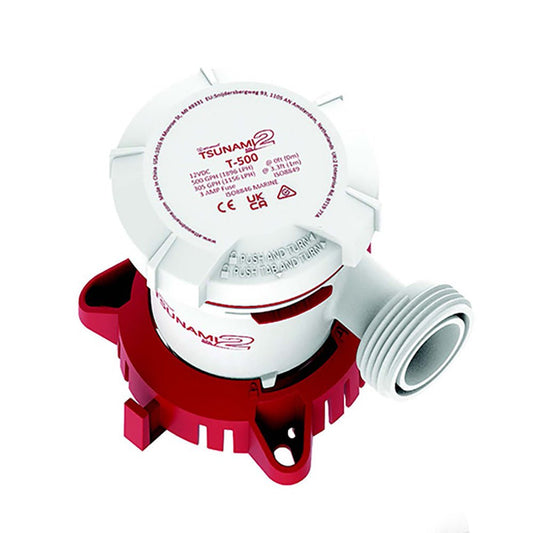 Attwood Tsunami MK2 Manual Bilge Pump - T500 - 500 GPH &amp; 12V - Marine Parts OnlyMarine Plumbing & VentilationAttwood Marine