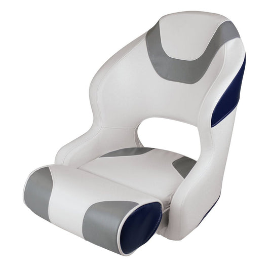 BAJA BUCKET SEAT W/ FLIP UP BOLSTER - Marine Parts OnlyWISE SEATING