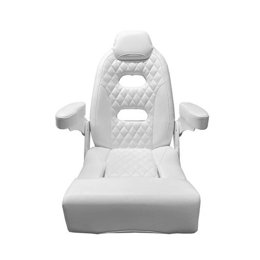BAJA SPORT CHAIR 25' - WHITE - Marine Parts OnlyTACO METALS