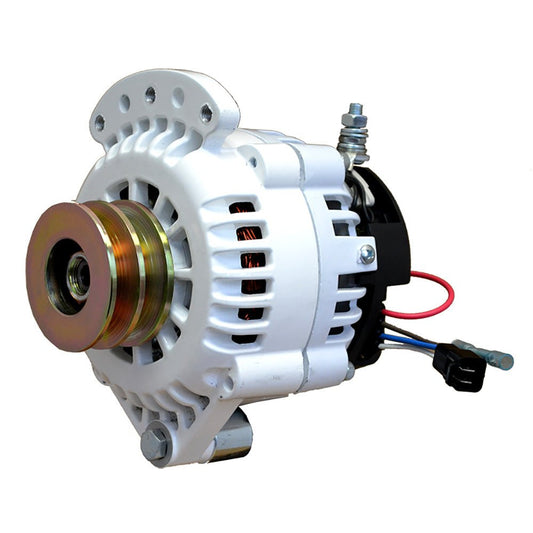 Balmar Alternator 100 AMP 12V 1 - 2" Single Foot Spindle Mount Dual Vee Pulley w/Isolated Ground - Marine Parts OnlyElectricalBalmar
