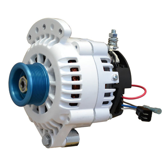 Balmar Alternator 100 AMP 12V 1 - 2" Single Foot Spindle Mount J10 Pulley w/Isolated Ground - Marine Parts OnlyElectricalBalmar