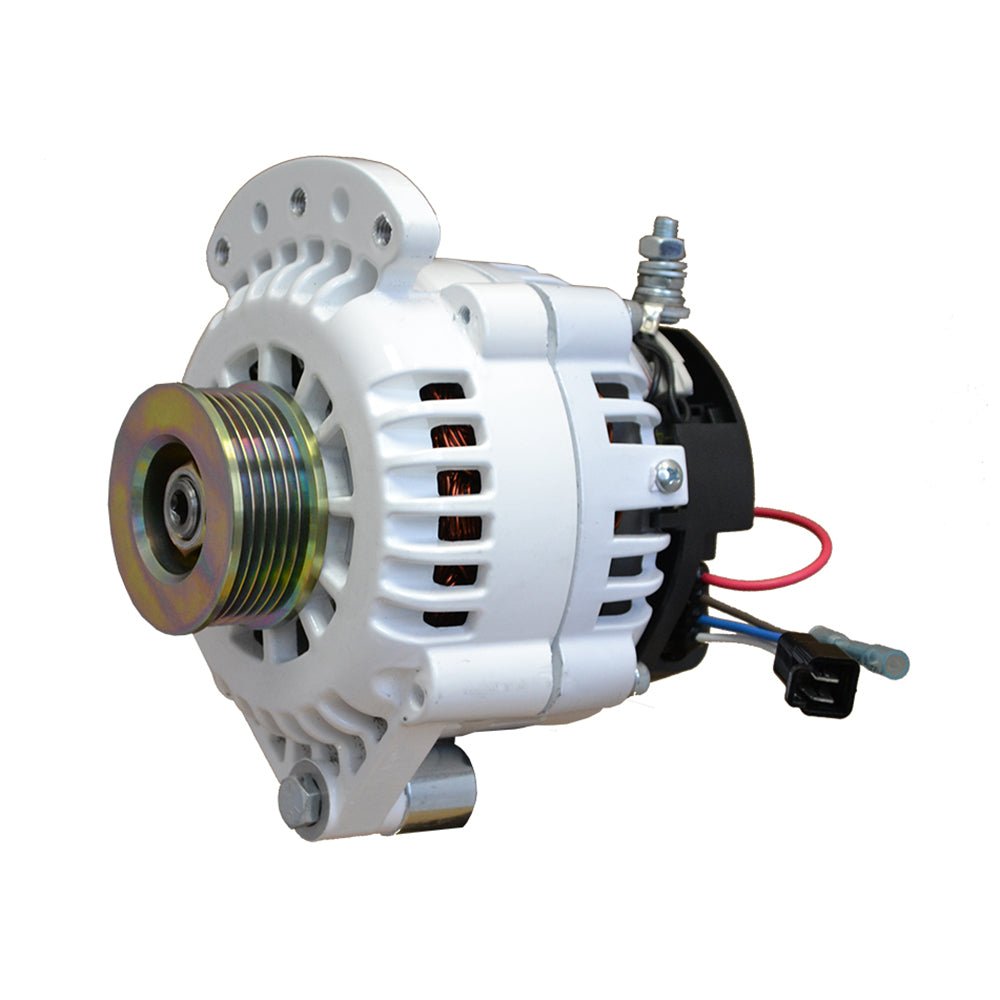 Balmar Alternator 120 Amp 12V 1 - 2" Single Foot Single K6 Pulley w/Isolated Grounding - Marine Parts OnlyElectricalBalmar