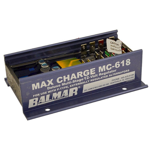 Balmar Max Charge MC618 Multi - Stage Regulator w/o Harness - 12V - Marine Parts OnlyElectricalBalmar