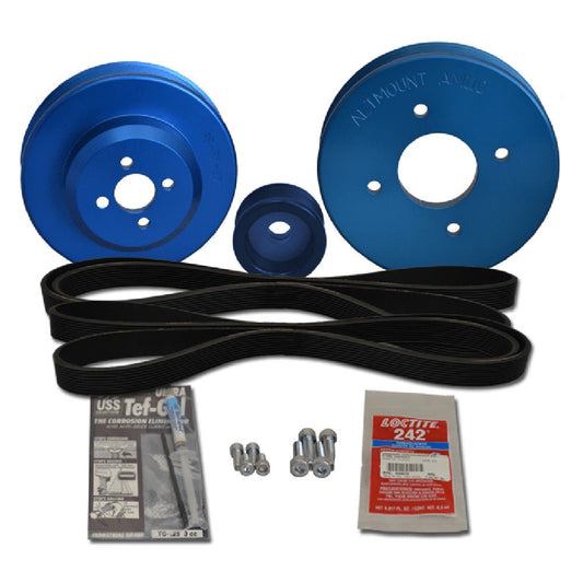 Balmar Pulley Kit f/Yanmar 3JH2 - TE, 3JH2 - E - Marine Parts OnlyElectricalBalmar