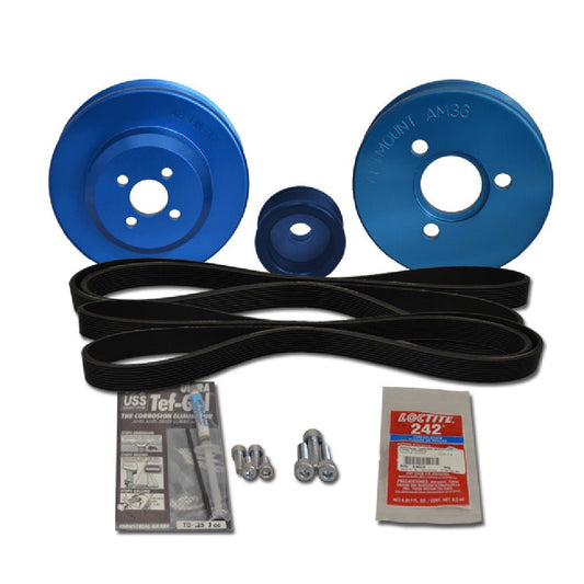 Balmar Pulley Kit f/Yanmar 3JH5, 3JH4 - E, 4JH4 - E, 4JH5, 4JH5 - E - Marine Parts OnlyElectricalBalmar