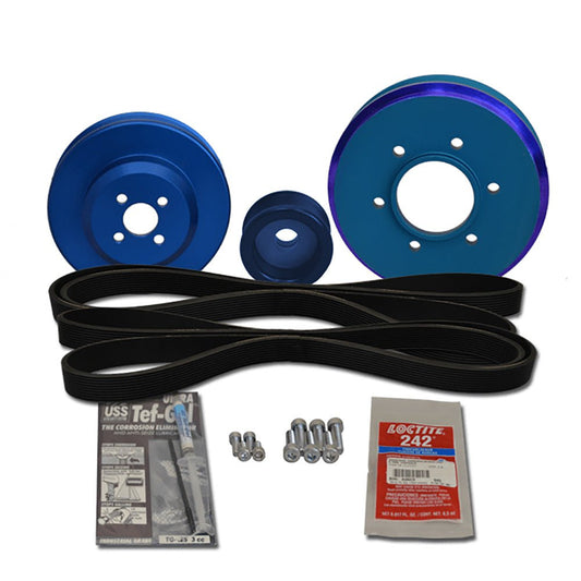 Balmar Pulley Kit, Yanmar 4JH4 - HTE - TE - DTE - Marine Parts OnlyElectricalBalmar