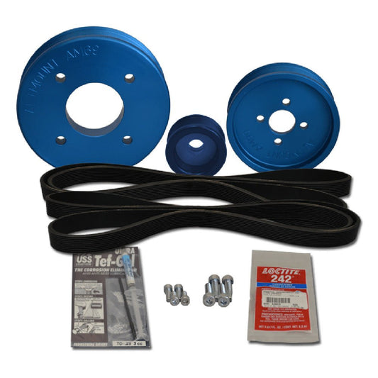 Balmar Pulley Kit Yanmar f/3YM30 - Marine Parts OnlyElectricalBalmar