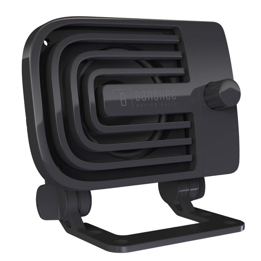 Banshee Marine Active External VHF Speaker - Black - Marine Parts OnlyCommunicationBanshee Marine Audio