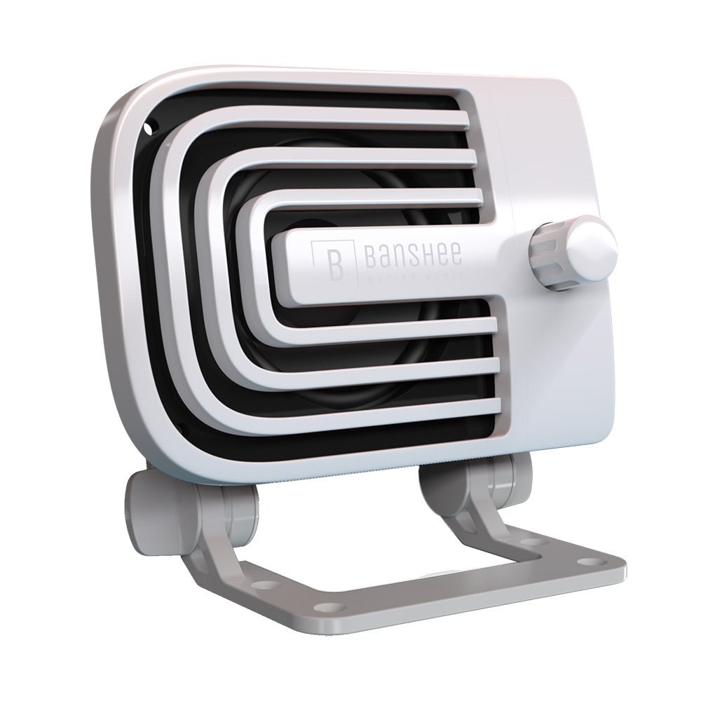 Banshee Marine Active External VHF Speaker - White - Marine Parts OnlyCommunicationBanshee Marine Audio