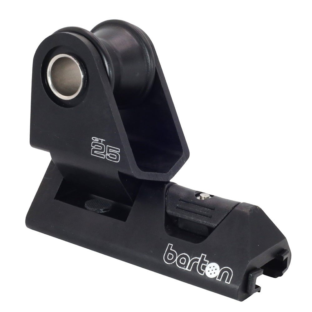 Barton 25mm T - Track Genoa Car - Black - Marine Parts OnlySailingBarton Marine